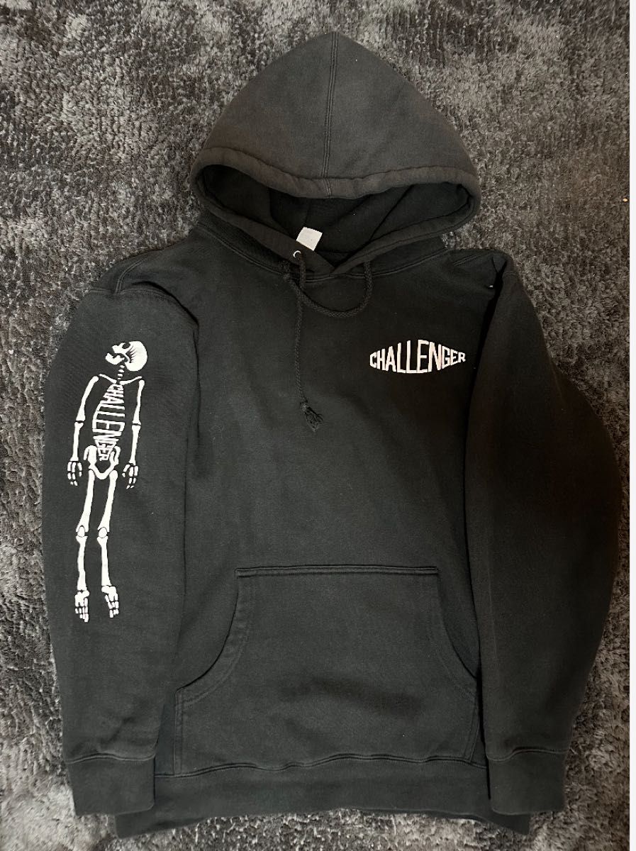 CHALLENGER 10TH SKULL LOGO HOODIE 10周年記念プルオーバー CHALLENGER 10TH SKULL LOGO HOODIE 10周年記念プルオーバー