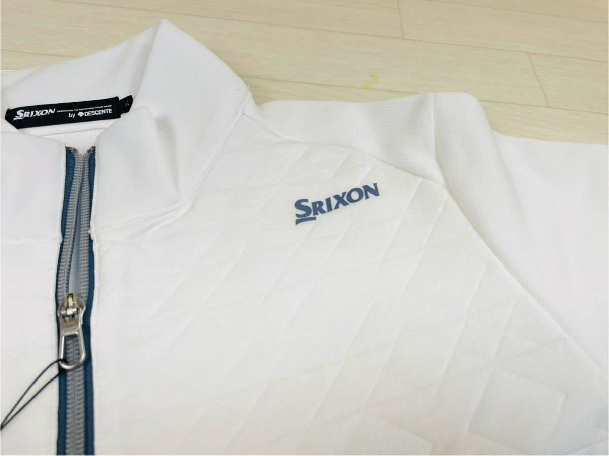 1円スタート!定価1万Lサイズ 新品未使用 SRIXON スリクソン by デサント ジャケット ジャカードデザイン プロフィットジャケット 松山英樹_画像5