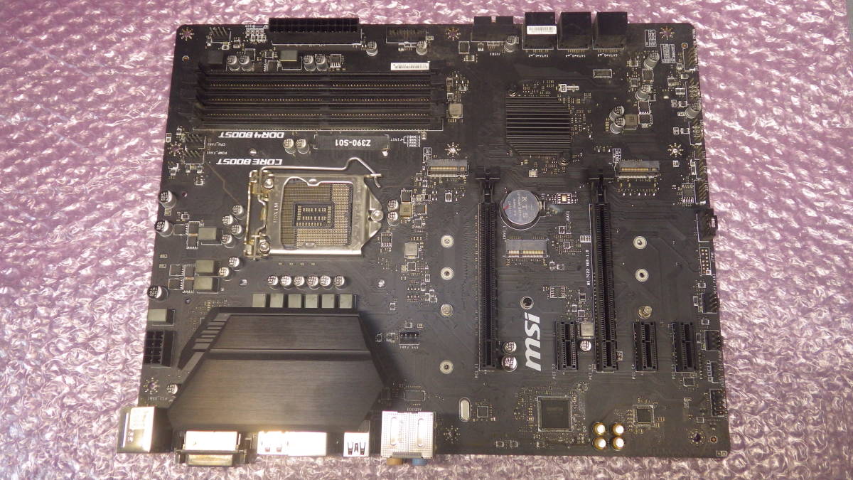 MSI Z390-S01 VER 1 0(MS-7C22) 第8世代 動作確認済 送料無料 MSI Z390-S01 VER 1 0(MS-7C22) 第8世代 動作確認済 送料無料