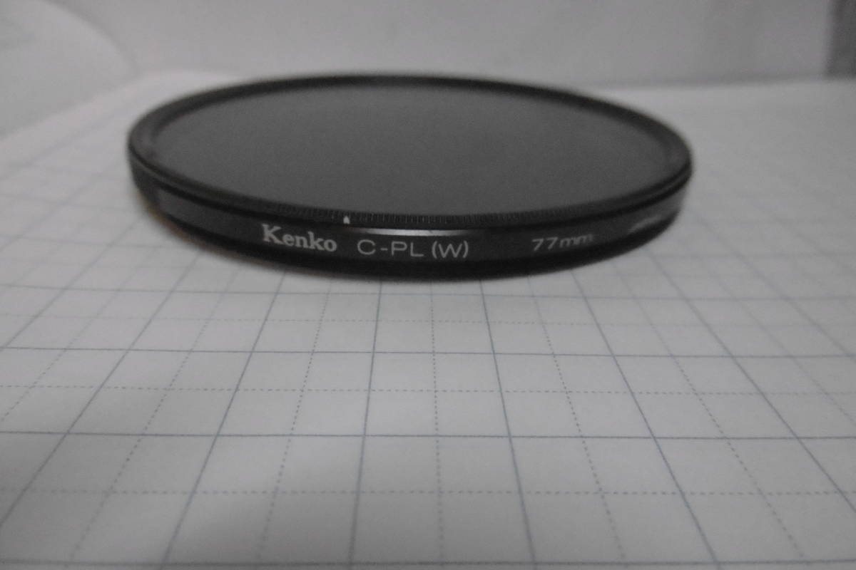 Kenko ケンコー C-PL (W) wide circular サーキュラー PL ワイド バー77mm カメラレンズ フィルター 中古_画像3