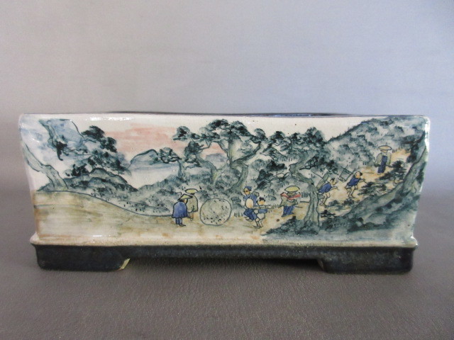 《富士山》【陶翠】　東海道五拾参次　日坂宿　15.5ｃｍ_画像1