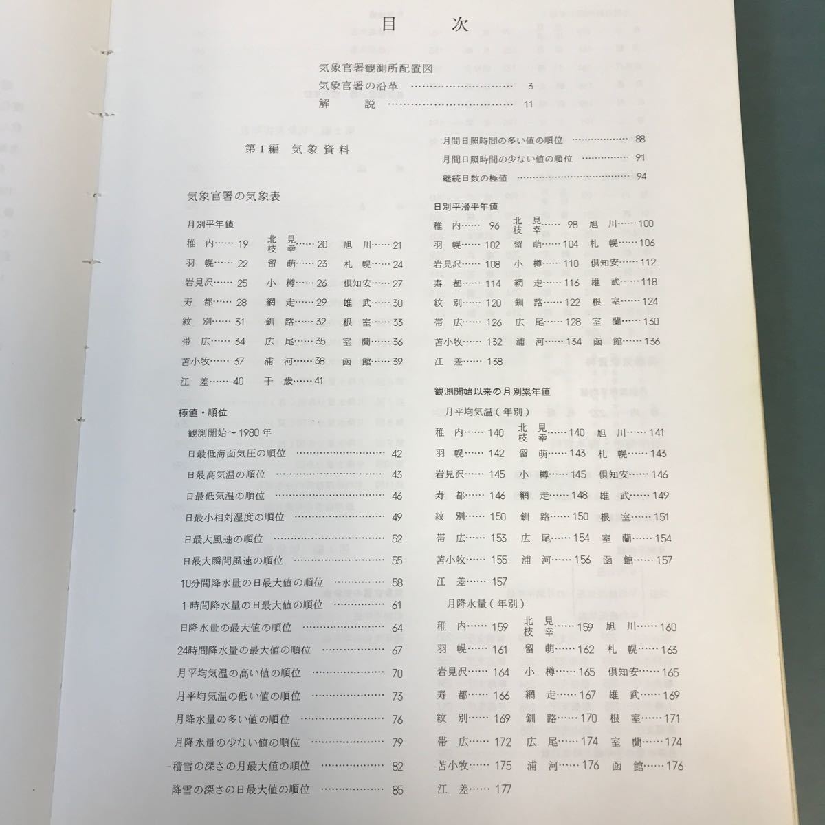 D15-095 最新版 北海道の気候 財団法人 日本気象協会北海道本部 1982_画像4