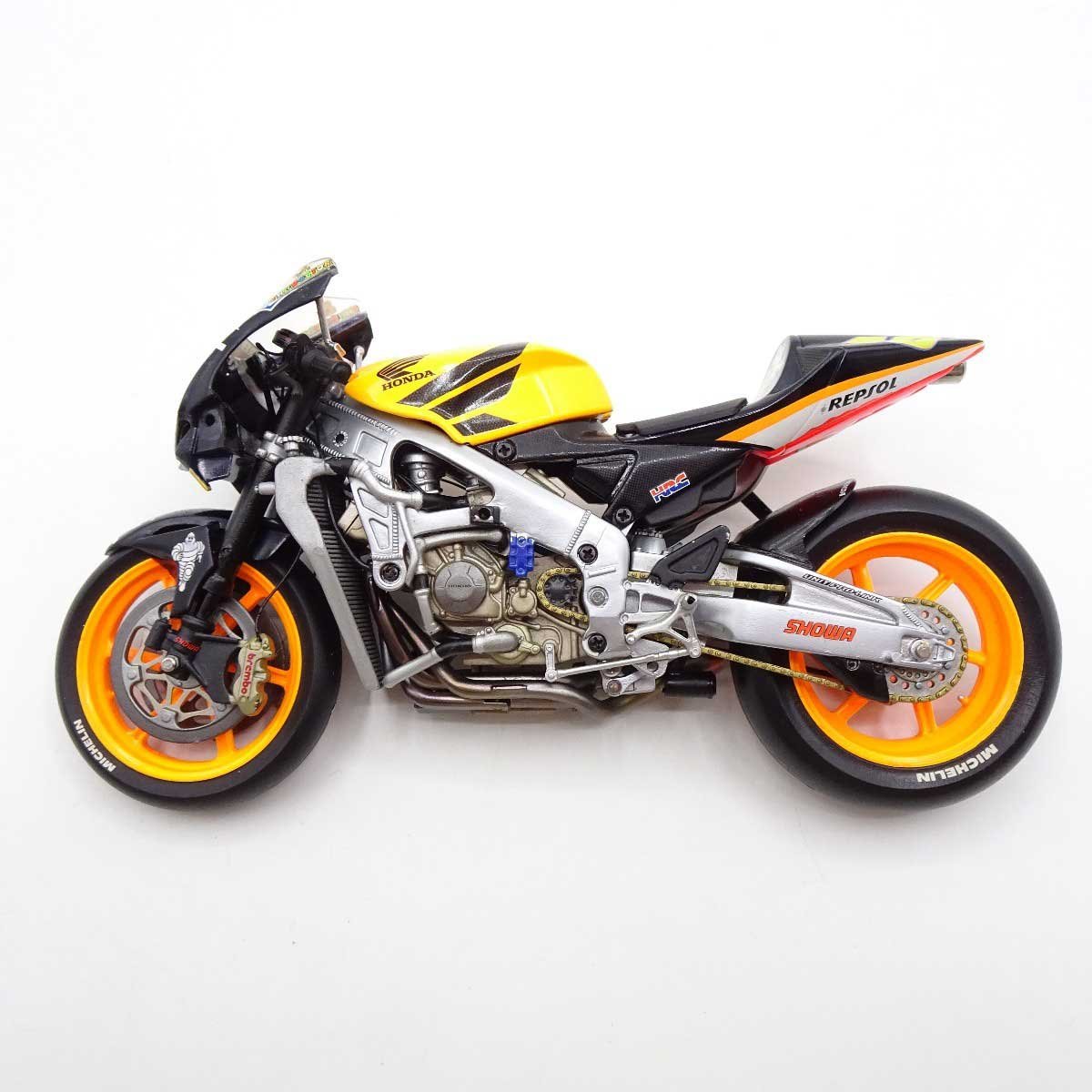 【中古】1/12 ホンダ RC211V #46 Repsol レプソル V.ロッシ モトGP 2003 ミニチャンプス_画像1