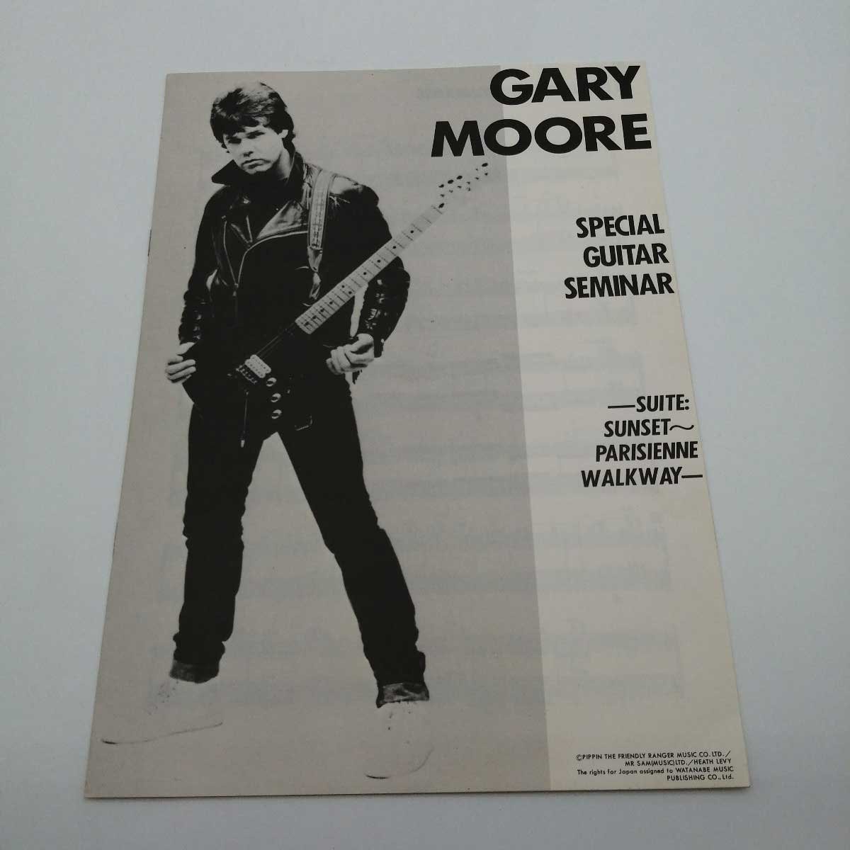 【中古】LP GARY MOORE ゲイリー・ムーア LIVE ライヴ 帯付き CBSソニー 25AP 2677_画像4