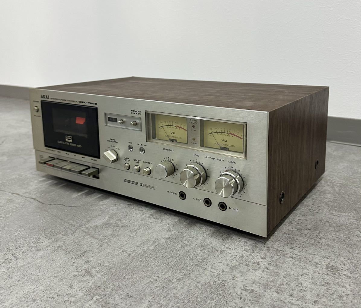 AKAI ステレオカセットデッキ GXC-709D|一般 AKAI ステレオカセットデッキ GXC-709D|一般