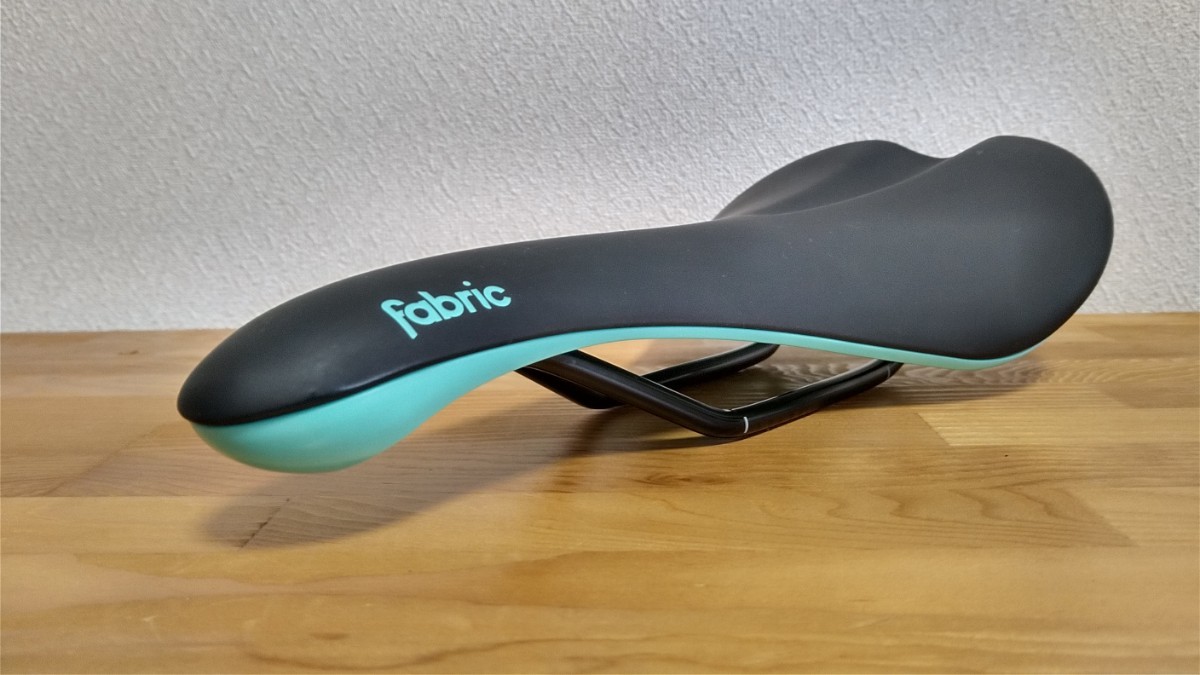 ビアンキ/BIANCHI ピサ/Pisa サドル ファブリック/Fabric Scoop Radius Steel　中古品_画像1