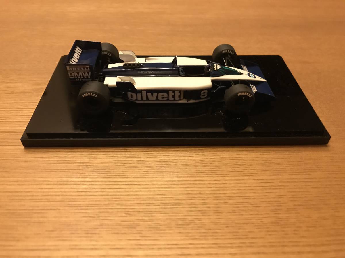 1/43 конечный продукт TAMEOI Brabham *BMW BT55 #8 E.te. Anne je белка Monaco GP 1986