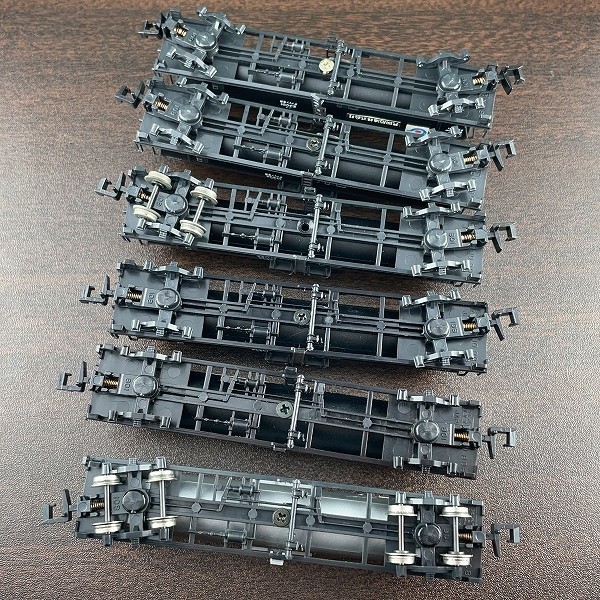 送料185円~ KATO 808/8008 タキ3000 黒 車体 6両セット 破損ジャンク／シルバー ブラック j2Mz Sk6P J9wP Mw68 Z3qh_画像6