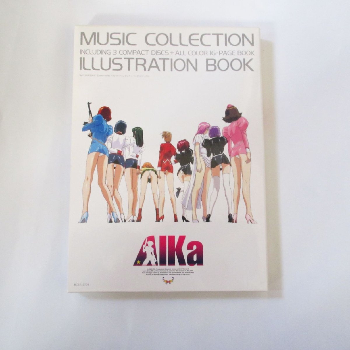 アニメ ゲーム AIKa MUSIC COLLECTION CD イラスト集付き サントラ サウンドトラック 3枚組 アイカ_2