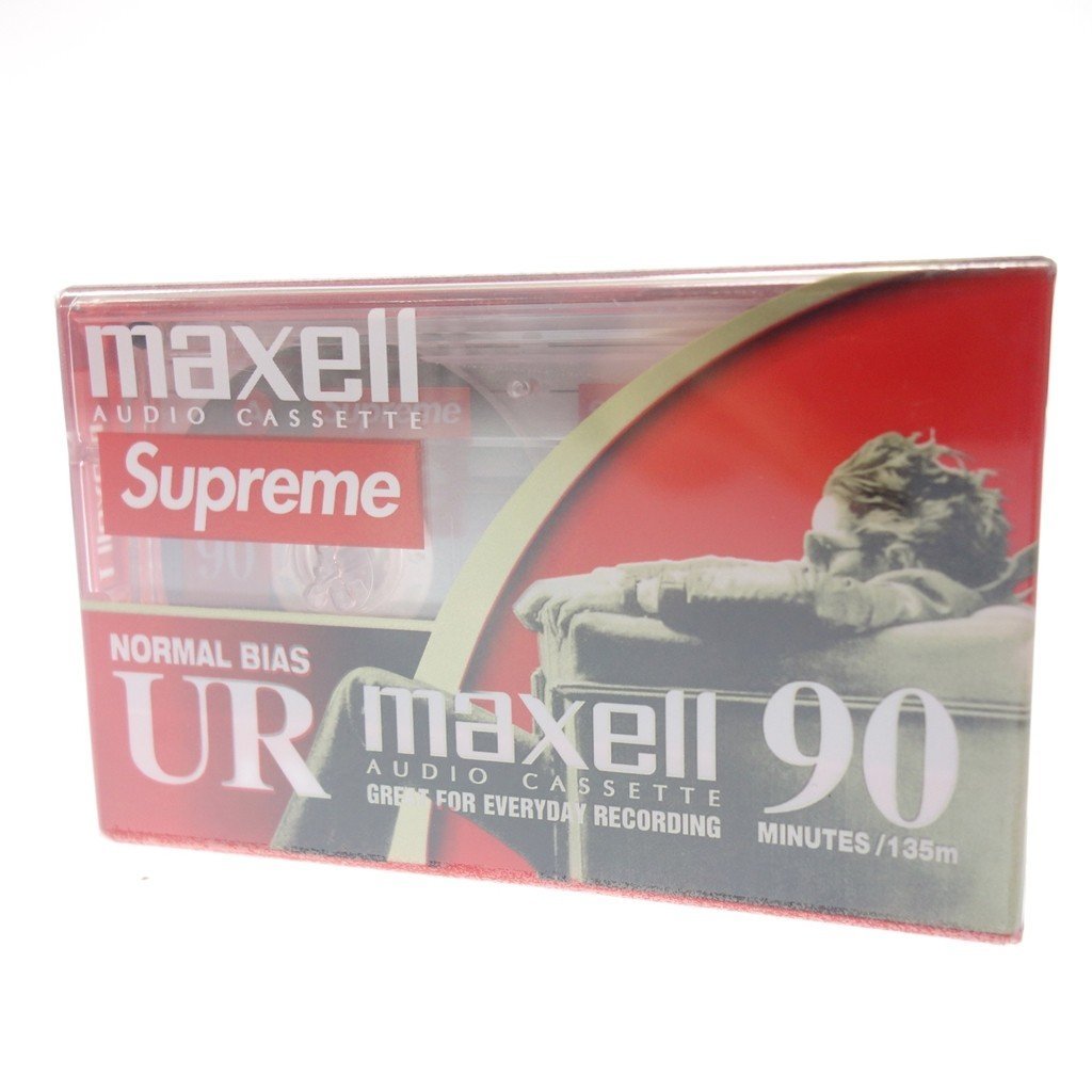 未使用◆シュプリーム カセットテープ マクセル 5本セット 未開封 Supreme Maxell【AFI18】