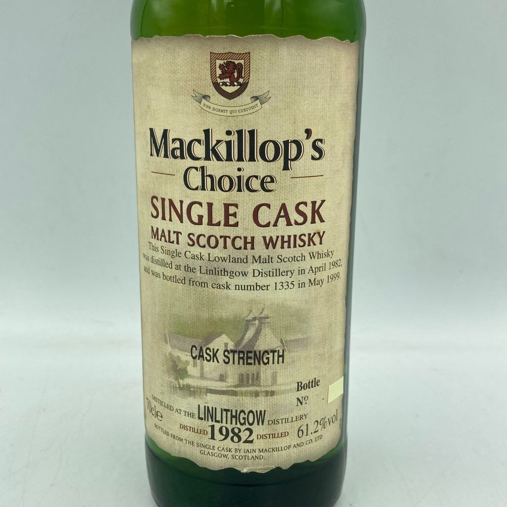 マキロップチョイス リンリスゴー 1982-1999 700ml 61.2％ Mackillop's Choice Linlithgow【B3】_画像4