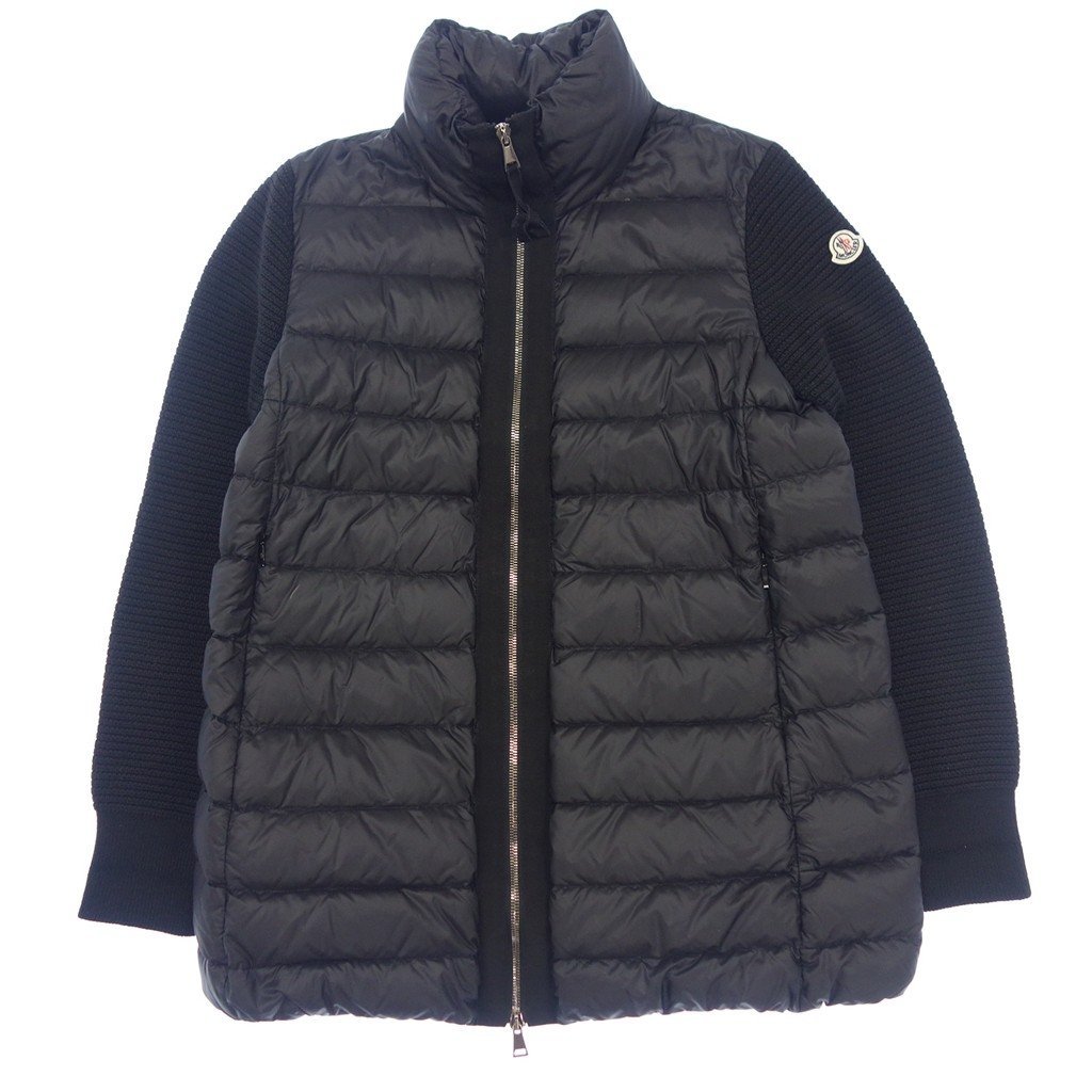 美品◆モンクレール マグリア トリコット カーディガン メンズ サイズM ブラック 2019年製 MONCLER MAGLIONE TRICOT CARDIGAN【AFB35】_画像1