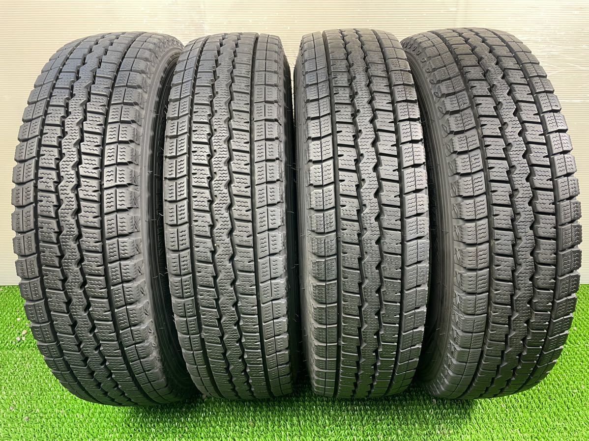 TOPY スチールホイールE45 5J-14 off+39 pcd100/4H 155/80R14 88/86N LT DUNLOP WINTER MAXX SV01 2020年　4本　サクシード,プロボックス_画像5