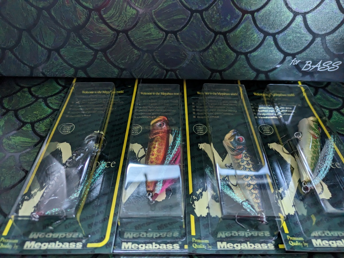 メガバス 福袋 2024 バスセット Megabass 2024 for BASS ポップ メガバス 福袋 2024 バスセット Megabass 2024 for BASS ポップ