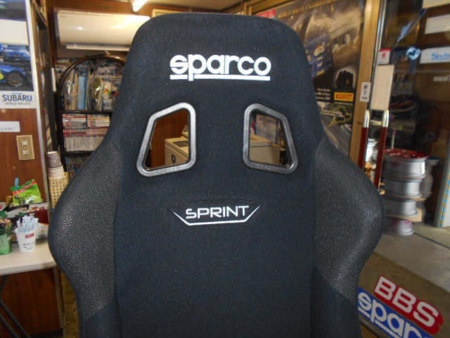 【国内正規品＆メーカー直送】SPARCO JAPAN SPRINT バケットシート 1脚 黒 お取り寄せ品_画像2