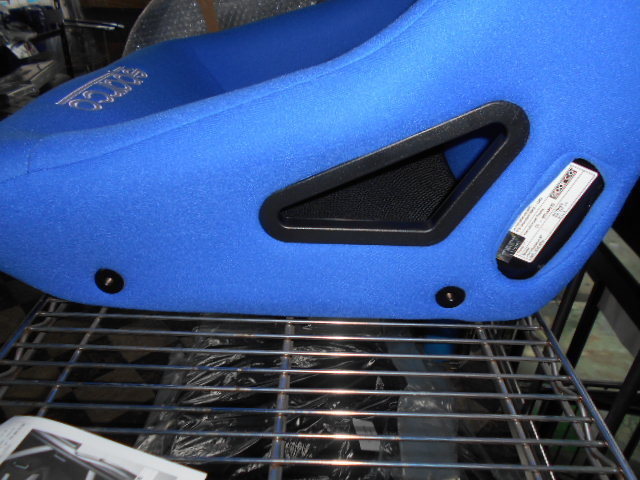 【国内正規品＆メーカー直送】SPARCO JAPAN SPRINT バケットシート 2脚セット ブルー お取り寄せ品_画像8