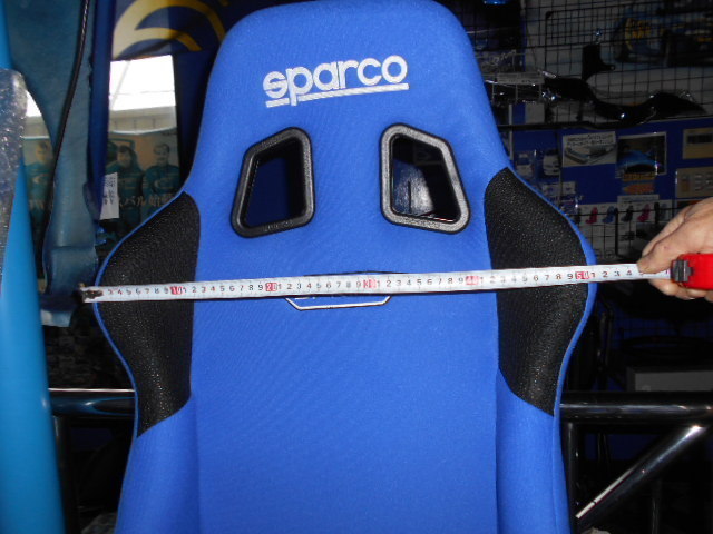 【国内正規品＆メーカー直送】SPARCO JAPAN SPRINT バケットシート 2脚セット ブルー お取り寄せ品_画像7