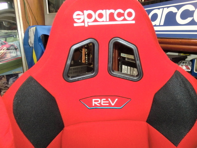 【国内正規品＆メーカー直送】SPARCO JAPAN REV-J QRT バケットシート 2脚セット 赤 お取り寄せ品_画像7