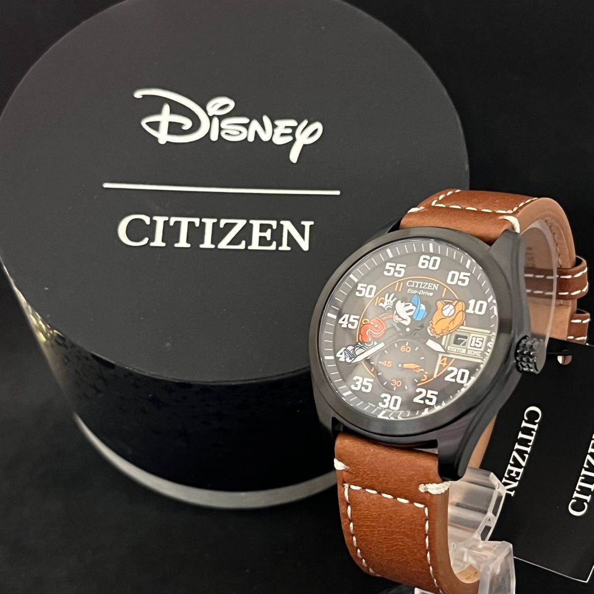 【Disney】CITIZEN/シチズン/メンズ腕時計/ミッキーマウス/ディズニー/男性用/Mickey/野球.ベースボール/希少