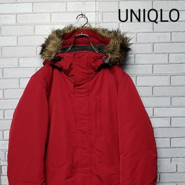 【UNIQLO】ユニクロ　ウルトラフォームダウンジャケット　ダウンコート L 肉厚　パーカー