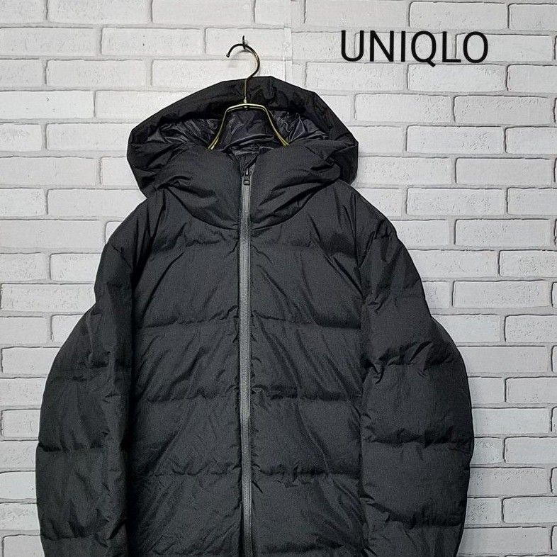UNIQLO】 ユニクロ シームレス ダウンパーカ ブラック 670NX UNIQLO】 ユニクロ シームレス ダウンパーカ ブラック 670NX