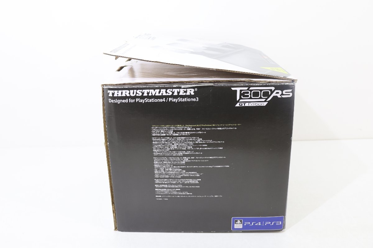 24JD●playstation Thrustmaster T300RS GT Edition レーシングホイール PS3 PS4 プレ3 プレ4 動作不良 ジャンク_画像9