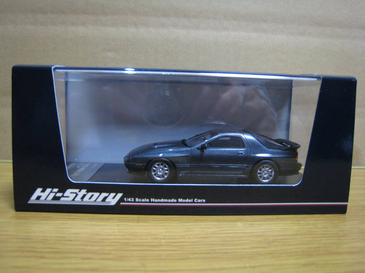 インターアライド　Hi-Story　ハイストーリー　1/43　マツダ　サバンナ　RX-7　GT-X　FC　1989年式　シャドーシルバーマイカ_画像1