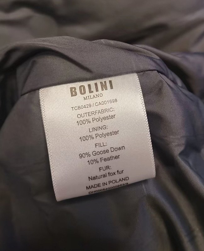 最高峰ダウン※定価26万◆イタリア・ミラノ発*BOLINI*豪華毛皮ファー付・ハイテクePTFE防水素材・超防寒//軽量*登山・ダウンジャケット*XL_画像7