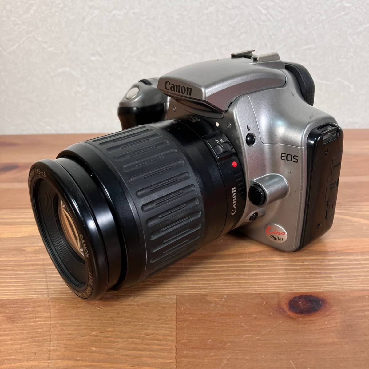 186　Canon EOS　Kiss　Digital　EF　ZOOM 80‐200　35‐80　デジタルカメラ 一眼レフカメラ レンズ2本付き キャノン キヤノン　ジャンク_画像5