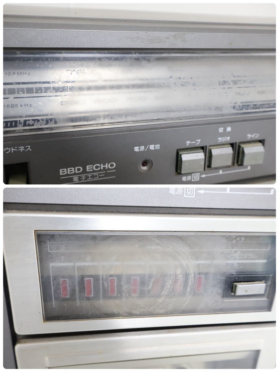 National ナショナル　RX-5400 THE Disco FM/AMラジオステレオカセットレコーダー　ラジカセ　手渡し可能_画像9