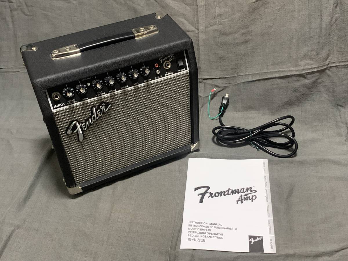 Fender Frontman 15R ／ 小型ギターアンプ ／ 中古 ／ 難あり_画像1