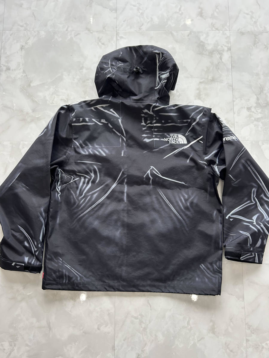 【新品定価スタート】23SS SUPREME×THE NORTH FACE Trompe Loeil Printed Taped Seam Shell Jacket 総柄プリントマウンテンジャケット_画像2