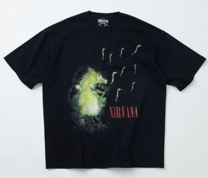 新品 NIRVANA タツノオトシゴ Tシャツ ALL APOLOGIES TEE|Yahoo 新品 NIRVANA タツノオトシゴ Tシャツ ALL APOLOGIES TEE|Yahoo
