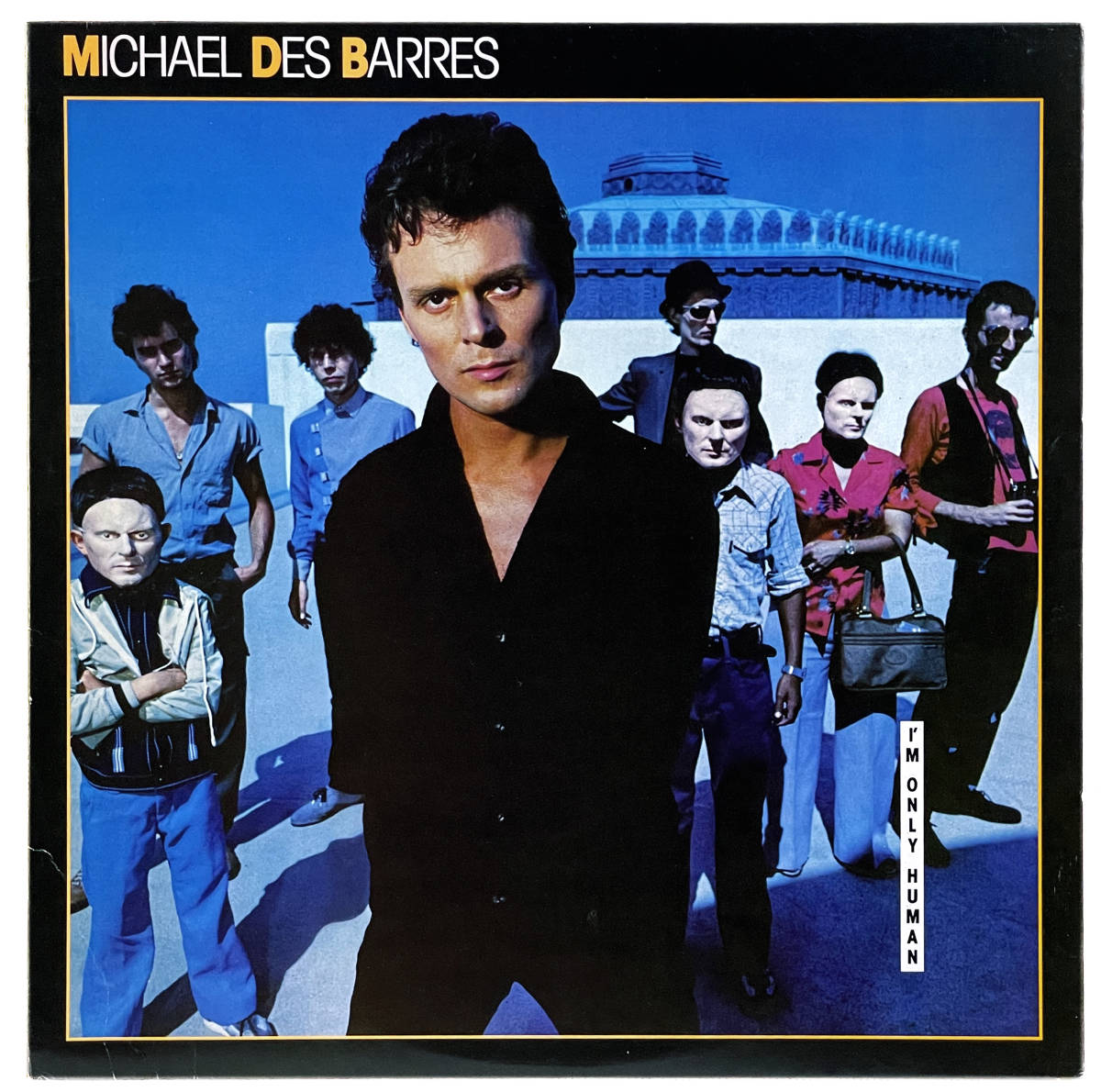 【LP US盤】 MICHAEL DES BARRES　i'm only human　マイケル・デバレス　1980年作初回盤　BRAND X + NOVA + SILVERHEAD　高音質レコード_画像1