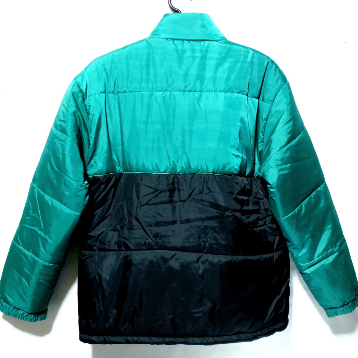 特価/未使用【サイズ=LL(XL)】FILA/フィラ/メンズ/中綿/ジャケット/胸囲=104～112cm/green×black_画像6