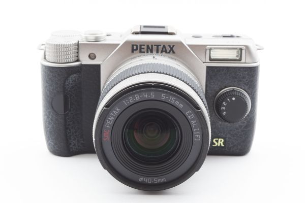 #k11★極上美品★ PENTAX ペンタックス Q7 シルバー 02+06 ダブルズームレンズキット シャッター数600枚以下_画像5