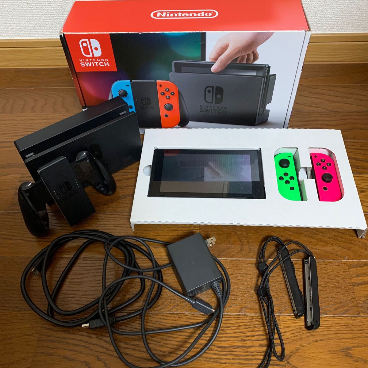 【動作確認済み】Nintendo Switch 本体 スイッチ 本体 完品