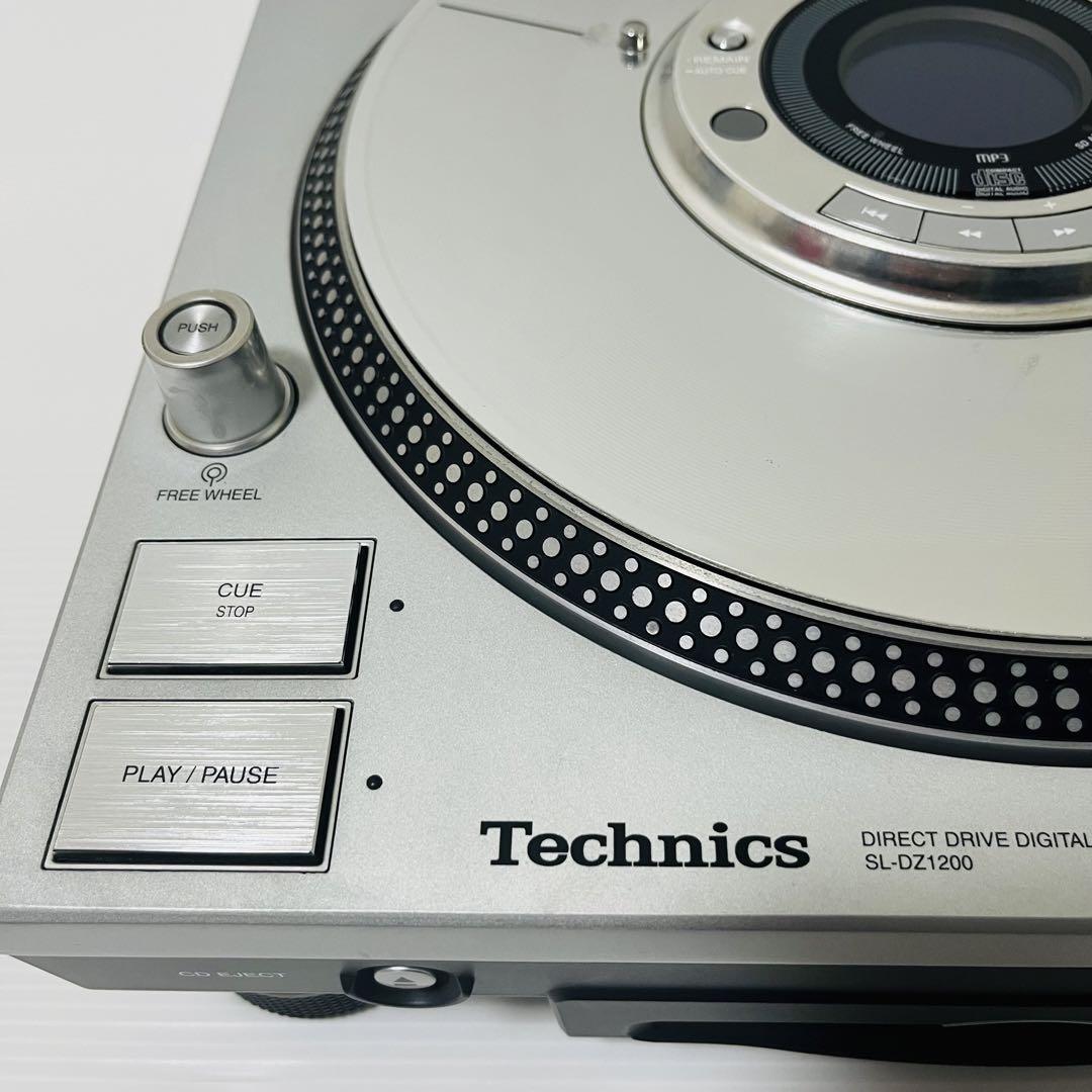 デジタルターンテーブル Technics テクニクス SL-DZ1200 DJ オーディオ機器 ミキサー プレーヤー ダイレクトドライブ 機材_画像5