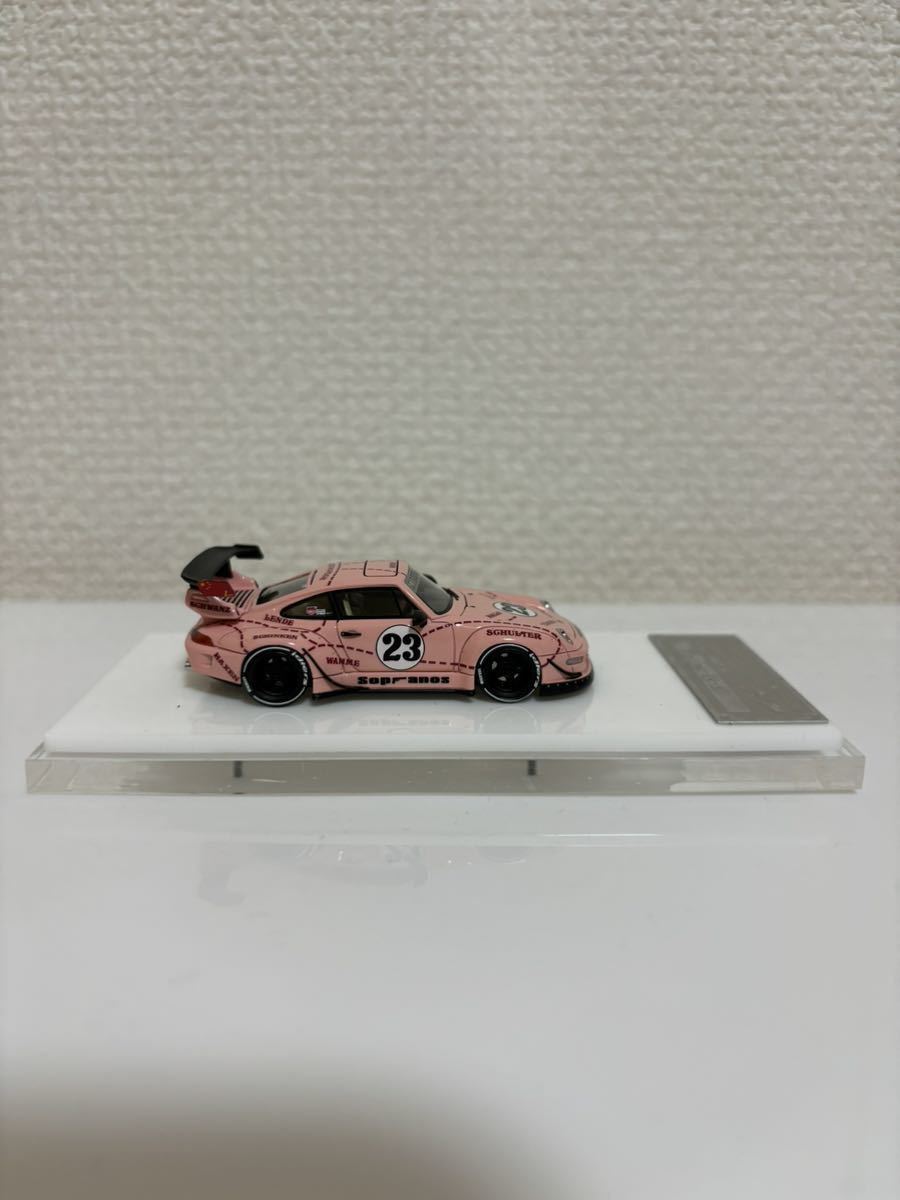 売切 1/64 Timothy&Pierre Porsche 911 RWB 993 pink pig ポルシェ ミニカー_画像5