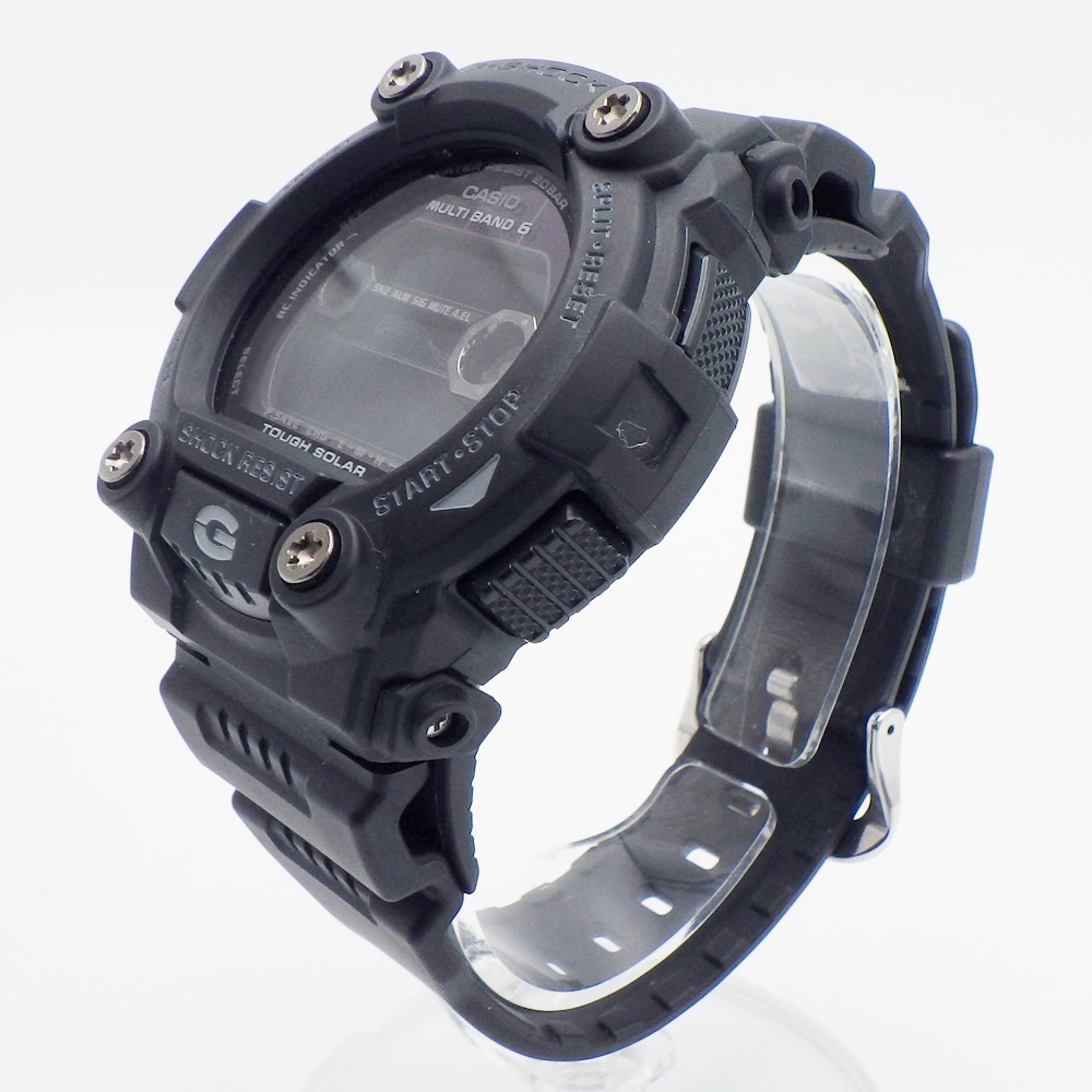 C23-413 CASIO カシオ GW-7900B-1JF G-SHOCK ジーショック タフソーラー ブラック SS マルチバンド6 反転液晶 メンズ 中古 稼働品_画像2