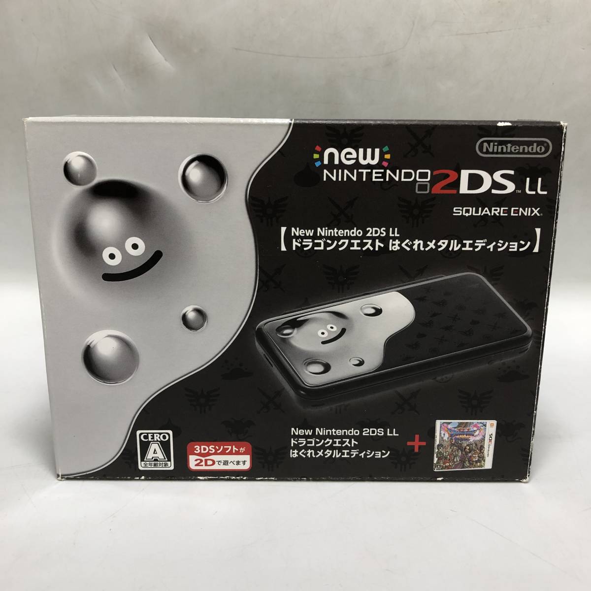 3DSハード Newニンテンドー2DSLL 本体 ドラゴンクエスト はぐれメタルエディション 任天堂 DQ11(3DS版)