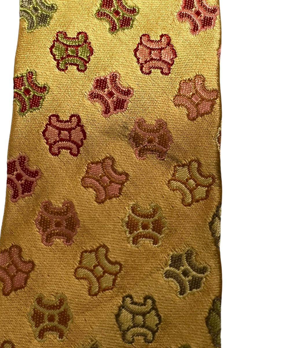 CELINE necktie Trio mf pattern total pattern Celine USED used m515