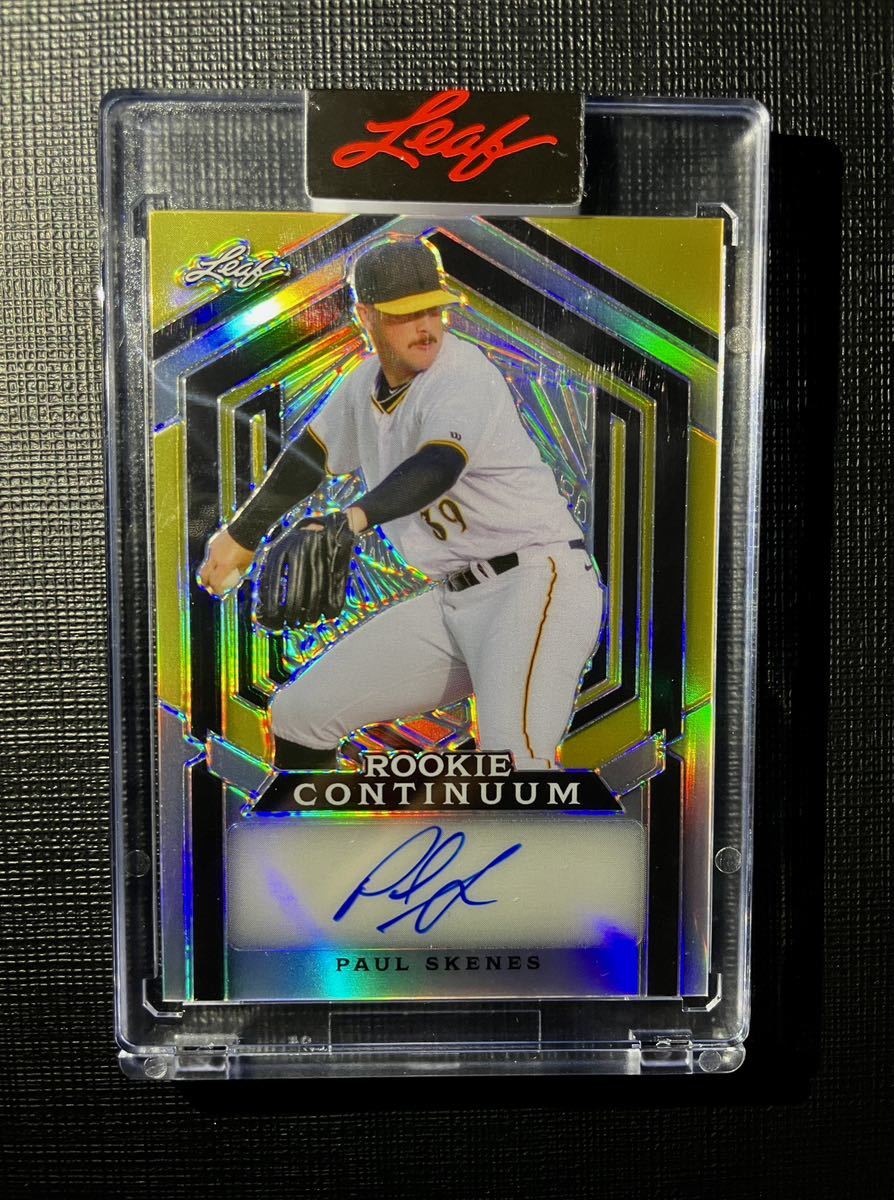 Yahoo!オークション Paul Skenes MLB全体1位 ドラフト1位指名 leaf r...