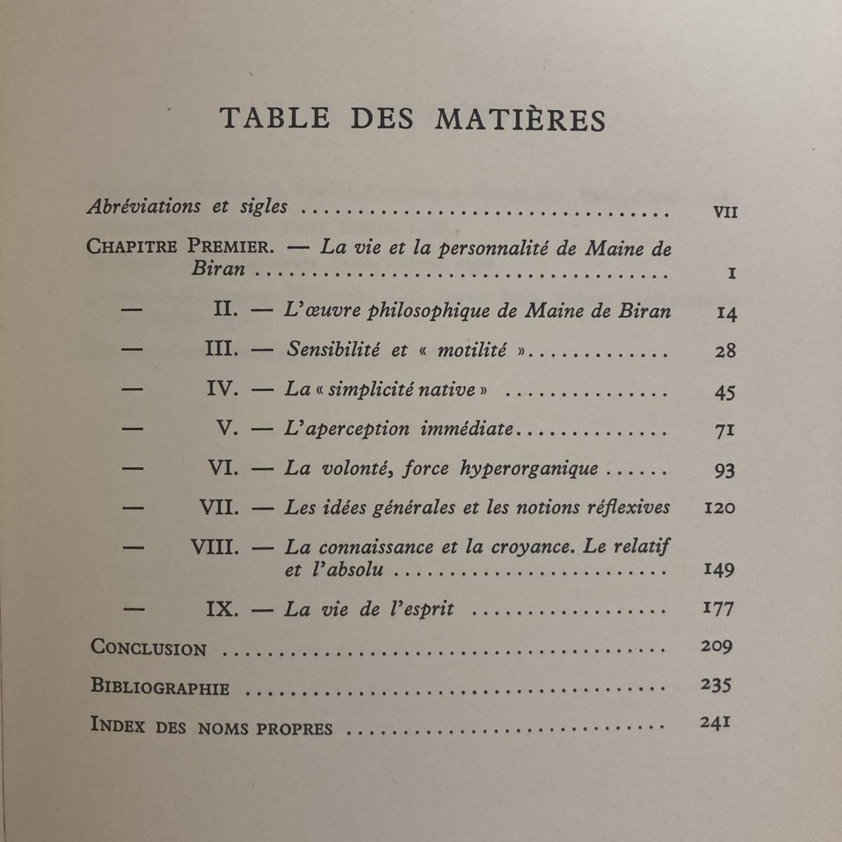 【仏語洋書】メーヌ・ド・ビラン MAINE DE BIRAN / Rene Lacroze（著）_画像3