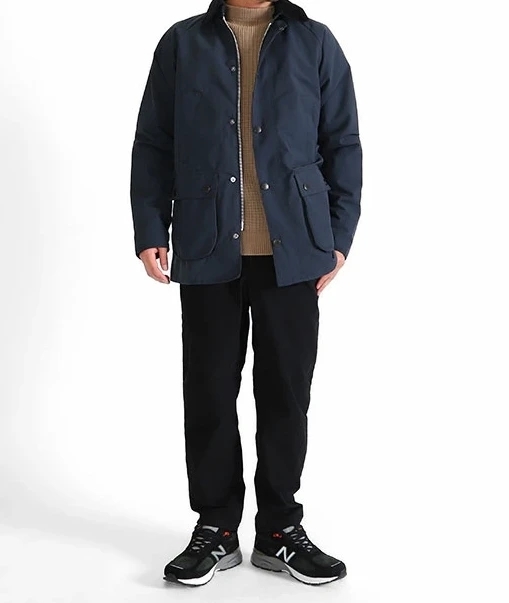 BARBOUR バブアーBEDALE SL 2LAYER ビデイルSL 2レイヤー36 ネイビー