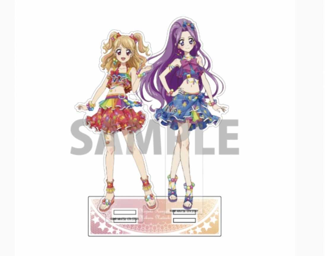 アイカツ！ ペアアクリルスタンド 4 神崎美月＆夏樹みくる アニメイト限定 アイカツ WM 夏樹みくる みくる アクリルスタンド アクスタ_画像1