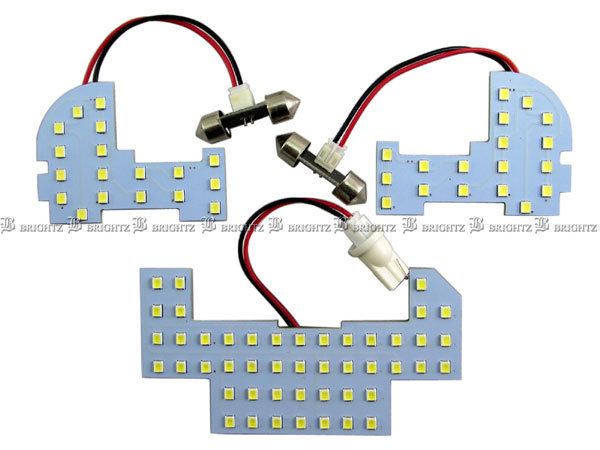 N BOX+カスタム JF1 JF2 LEDルームランプ 3PC マップランプ バルブ インテリア 室内灯 NBOX エヌ ボックス ROOM－LAMP－046_画像1