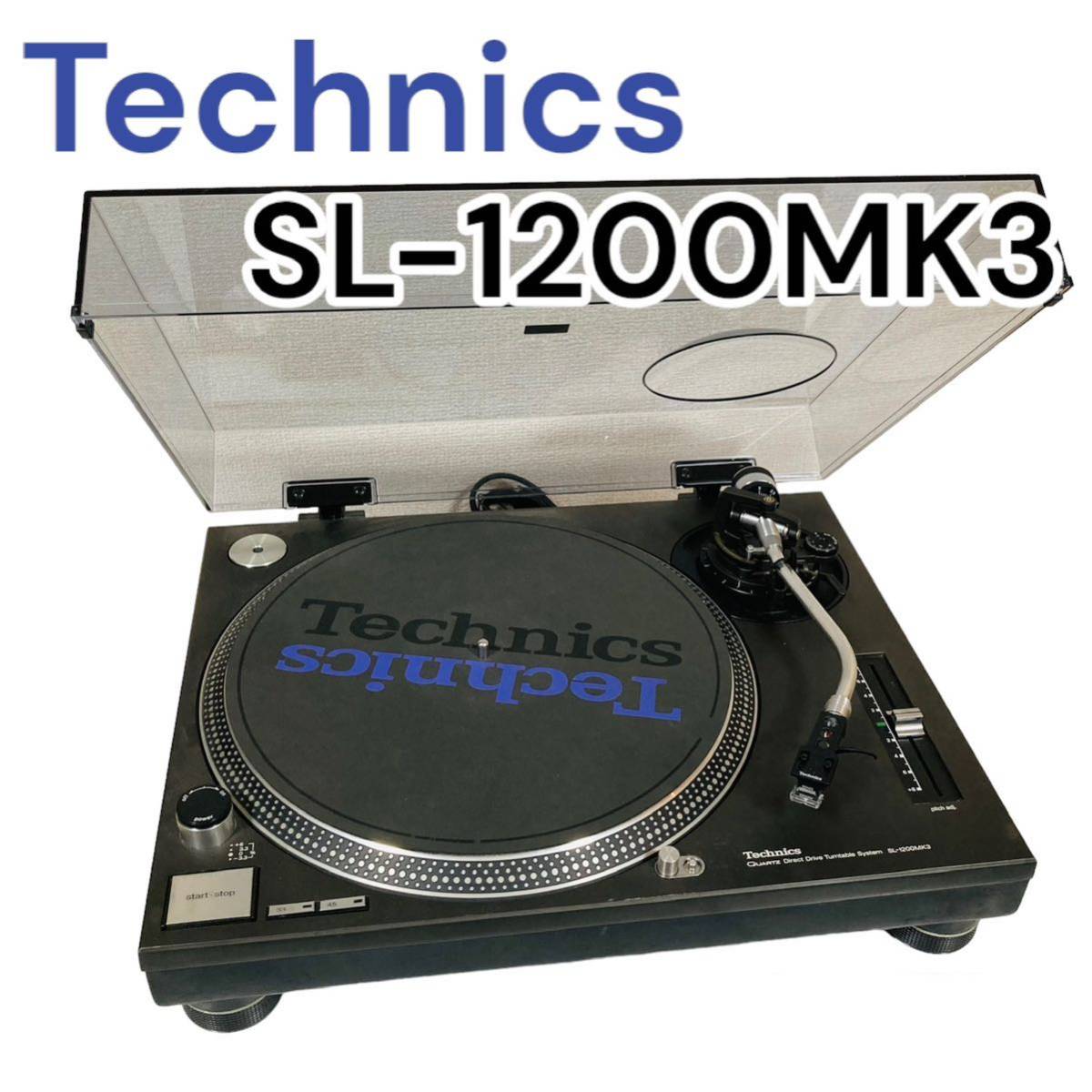 【現状品】Technics テクニクス SL-1200MK3 ターンテーブル レコードプレーヤー Turntable DJ ジャンク品_画像1