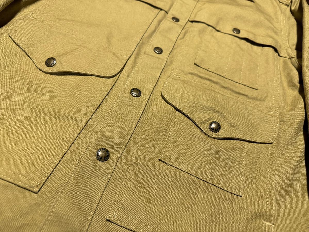 稀少 米国製 FILSON Dry Finish Tin Cloth Cruiser Jacket 稀少 米国製 FILSON Dry Finish Tin Cloth Cruiser Jacket