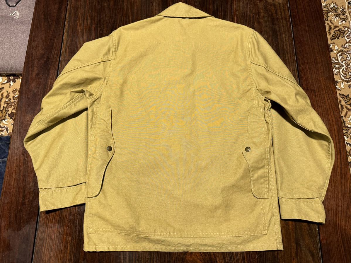 稀少 米国製 FILSON Dry Finish Tin Cloth Cruiser Jacket 稀少 米国製 FILSON Dry Finish Tin Cloth Cruiser Jacket